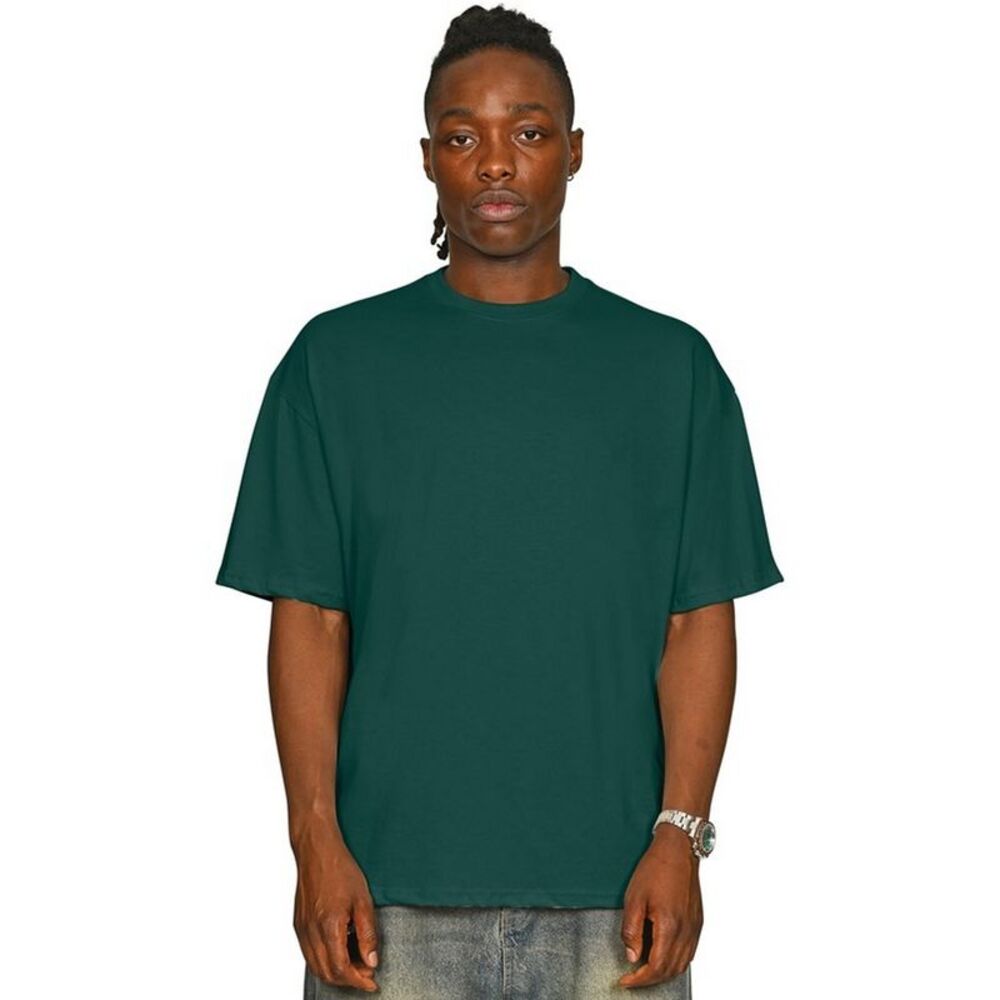 Casual Classics Unisex Adult Combed Ringspun Cotton Oversized T-Shirt / Rainfore